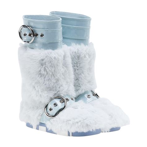 miu miu furry boots